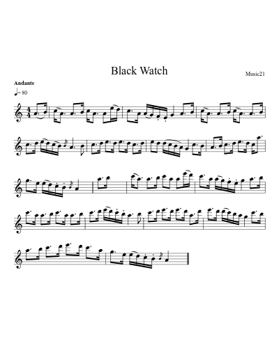 Black Watch preview