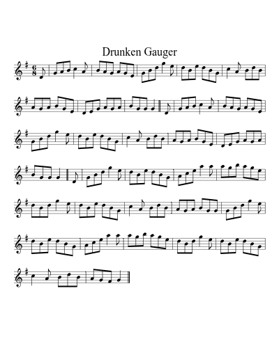 Drunken Gauger preview