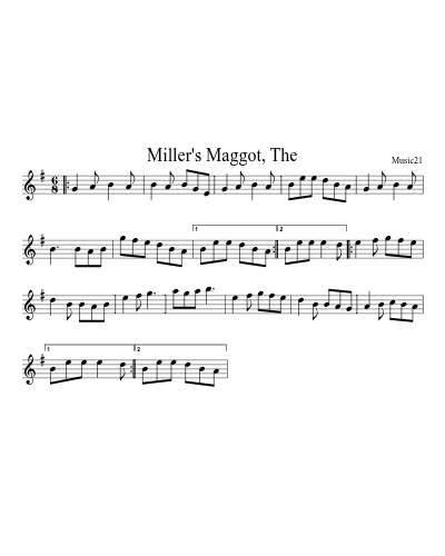 Miller's Maggot, The preview