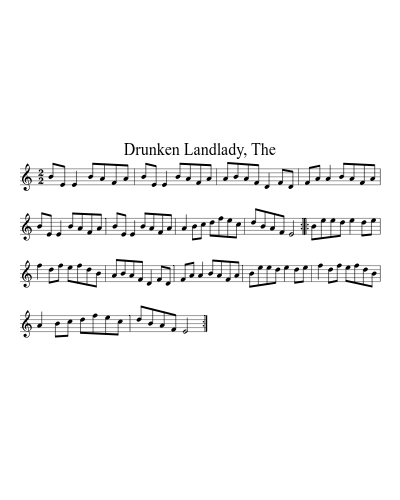 Drunken Landlady, The (Version 4) preview