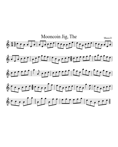 Mooncoin Jig, The preview