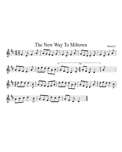 The New Way To Miltown preview