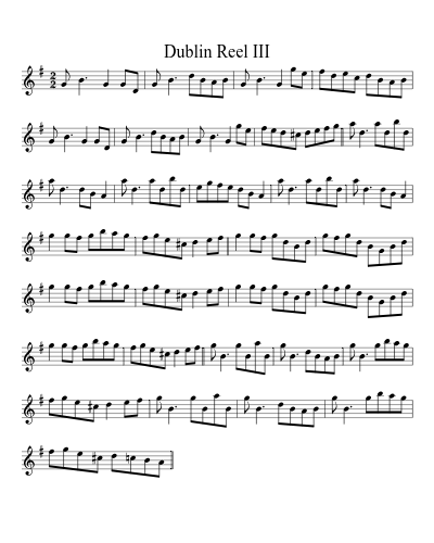 Dublin Reel III