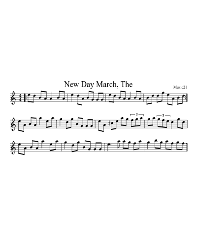 New Day March, The (Version 2) preview