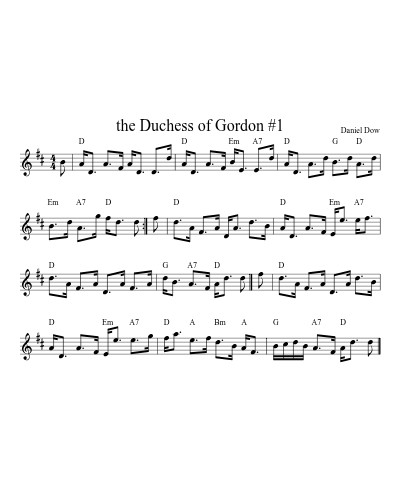 the Duchess of Gordon #1 (Version 2)