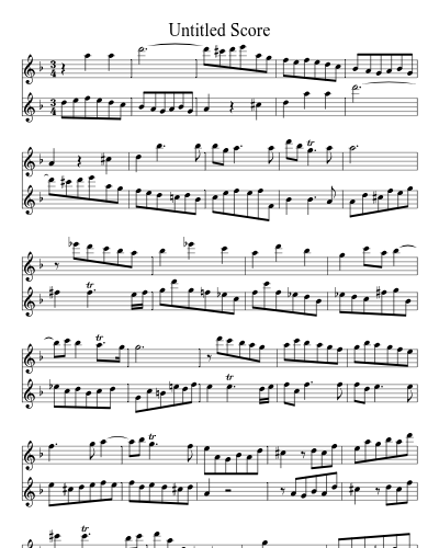 Untitled (Duet Sonata 1 F) (#24518)