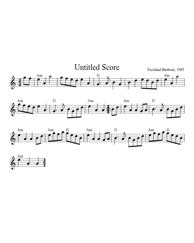 Duke Of Perth1 (Version 2) sheet music preview