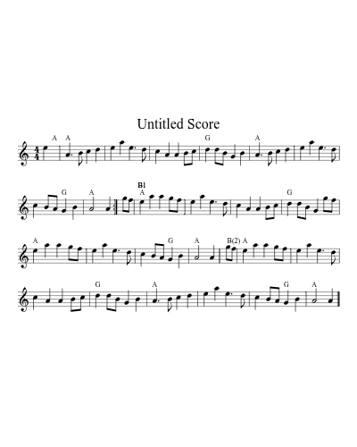 Duke Of Perth2 (Version 2) sheet music preview