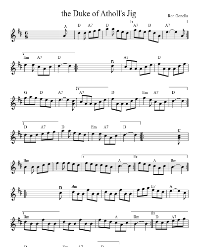 the Duke of Atholl's Jig (Version 3)