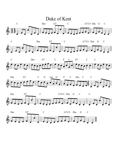 Duke of Kent (Version 7)