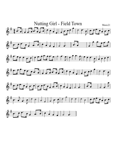 Nutting Girl - Field Town preview