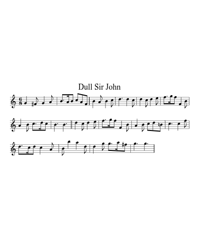 Dull Sir John (Version 2) preview