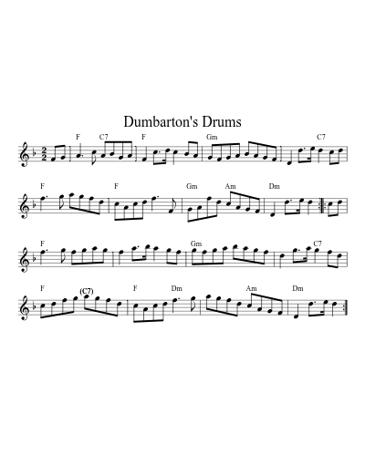 Dumbarton's Drums