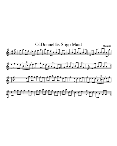 OâDonnellâs Sligo Maid