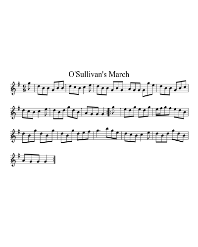 O'Sullivan's March (Version 3)