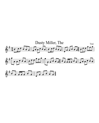 Dusty Miller, The preview