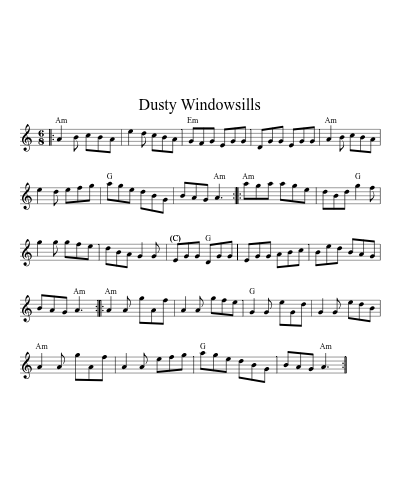 Dusty Windowsills (Version 5)