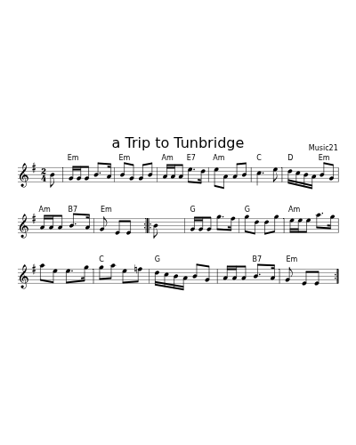 a Trip to Tunbridge