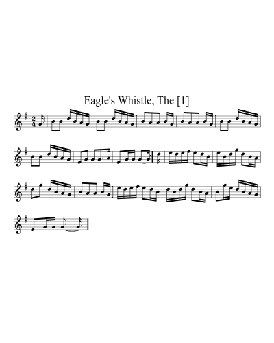 Eagle's Whistle, The [1]