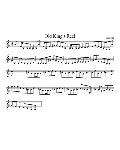Old King's Reel preview