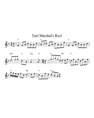 Earl Marshal's Reel