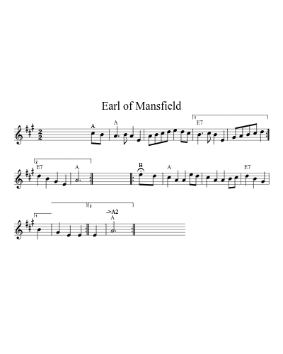 Earl of Mansfield (Version 2)