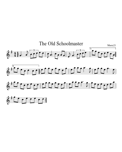 The Old Schoolmaster