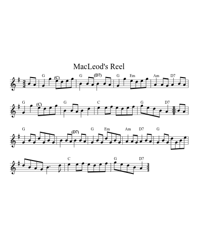 Largo's Fairy Dance    [D] (Early Am Hornpipes)