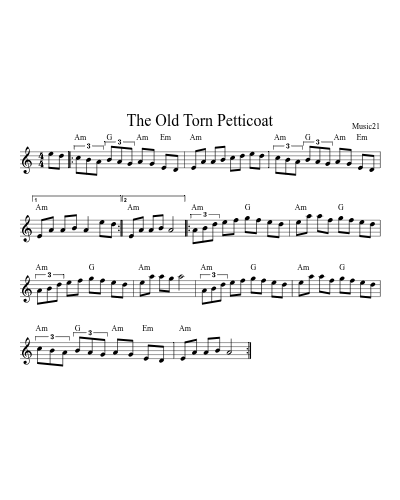 The Old Torn Petticoat preview