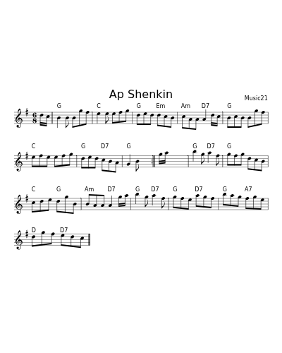 Ap Shenkin (Early Am Jigs)