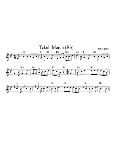 Tekeli March   (Bb)