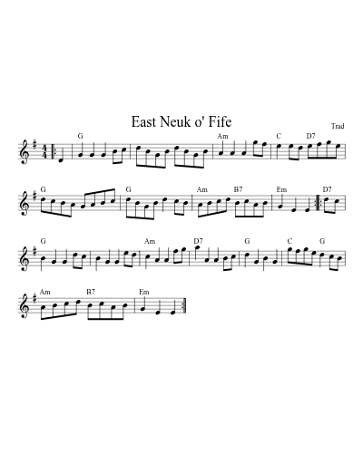 East Neuk o' Fife (Version 2)