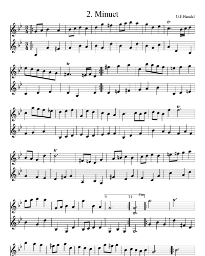 2. Minuet