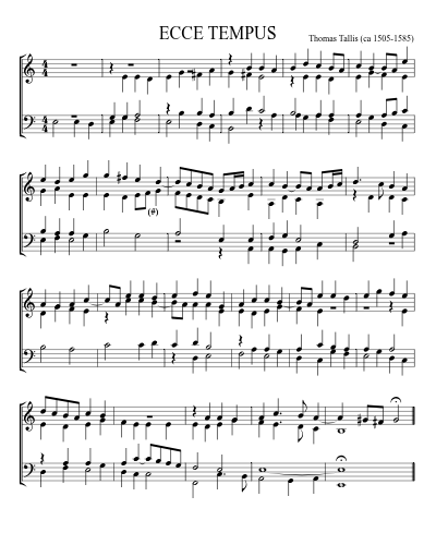 ECCE TEMPUS (Version 2) preview