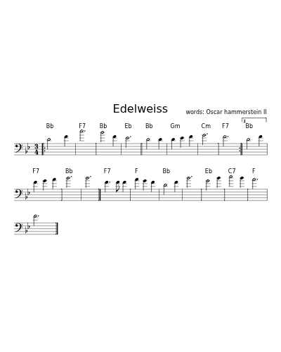 Edelweiss (Version 2) preview