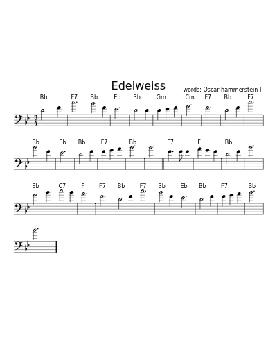 Edelweiss (Version 3) preview