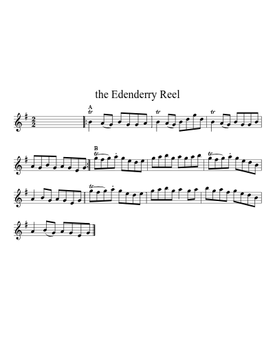 The Edenderry Reel (Version 2) preview