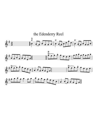 The Edenderry Reel (Version 3) preview