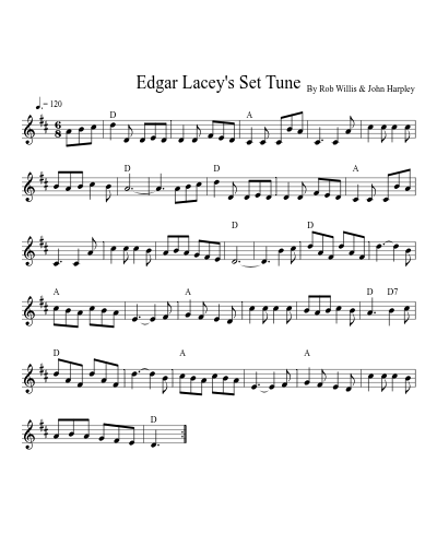 Edgar Lacey's Set Tune (Version 2)