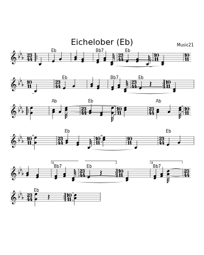 Eichelober (Eb)