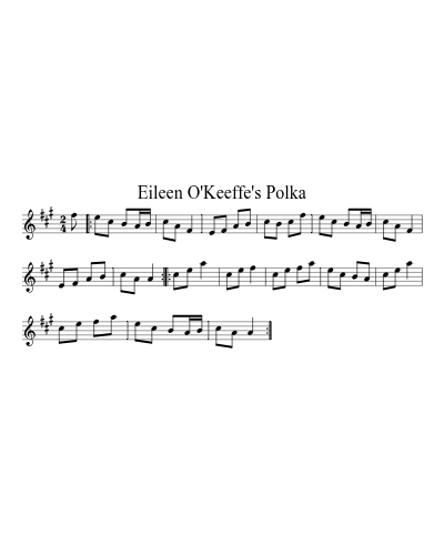 Eileen O'Keeffe's Polka (Version 2) preview