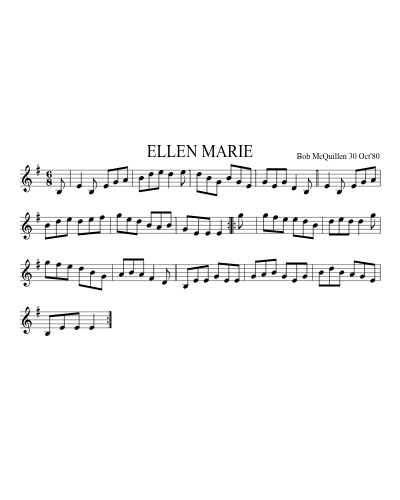 ELLEN MARIE (Version 2)