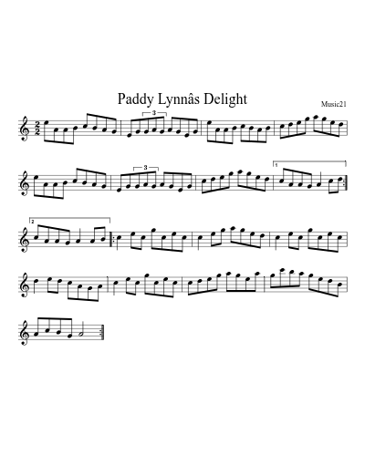 Paddy Lynnâs Delight