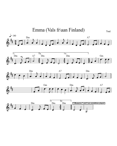 Emma (Vals fr\aan Finland) preview