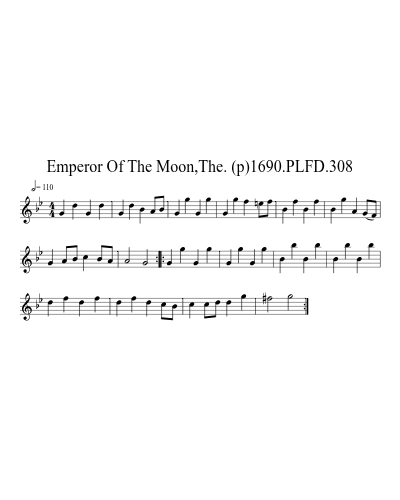 Emperor Of The Moon,The. (p)1690.PLFD.308