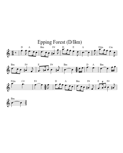 Epping Forest    (D/Bm) (Version 3)