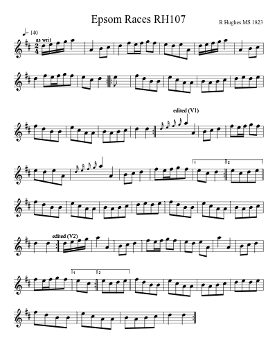 Epsom Races RH107 (Version 2)