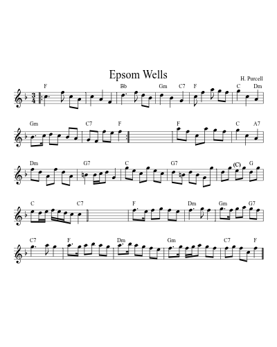 Epsom Wells (Version 4)