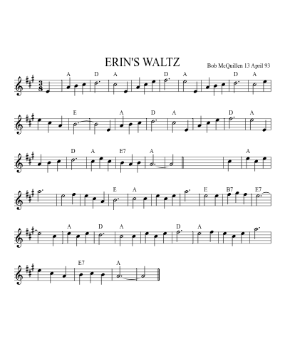 ERIN'S WALTZ (Version 2)