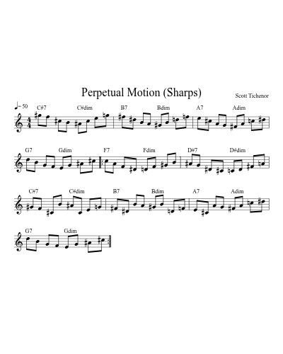 Perpetual Motion (Sharps)